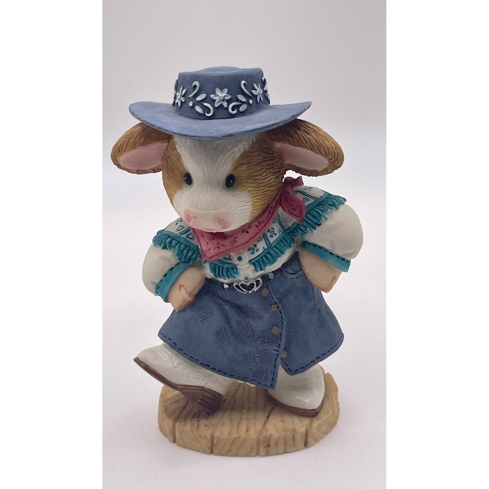 Mary's Moo Moos Moo-in' To The Music Cow 1998 Enesco 484911